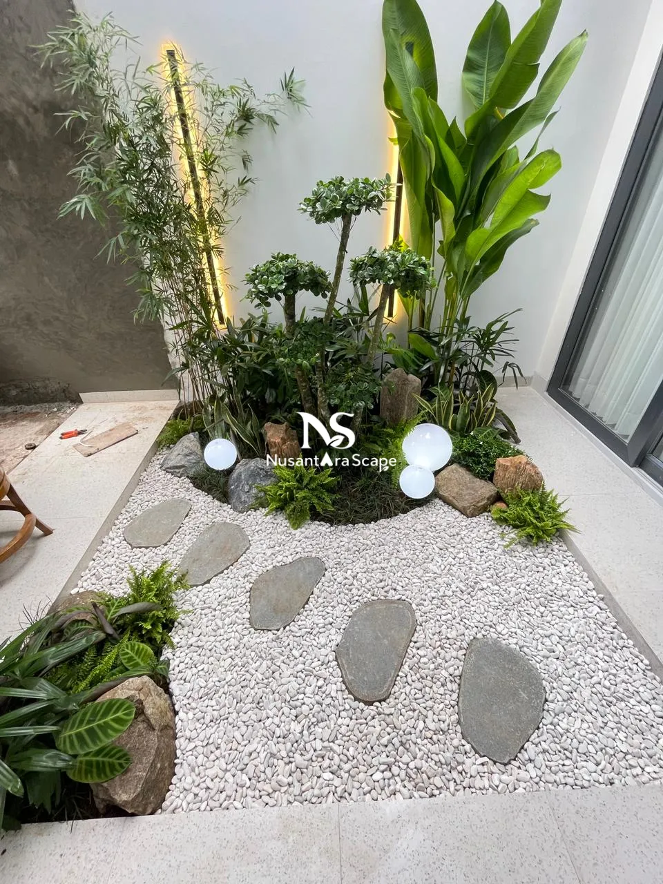 Proyek Tropical Dry Garden di Bintaro Tangerang