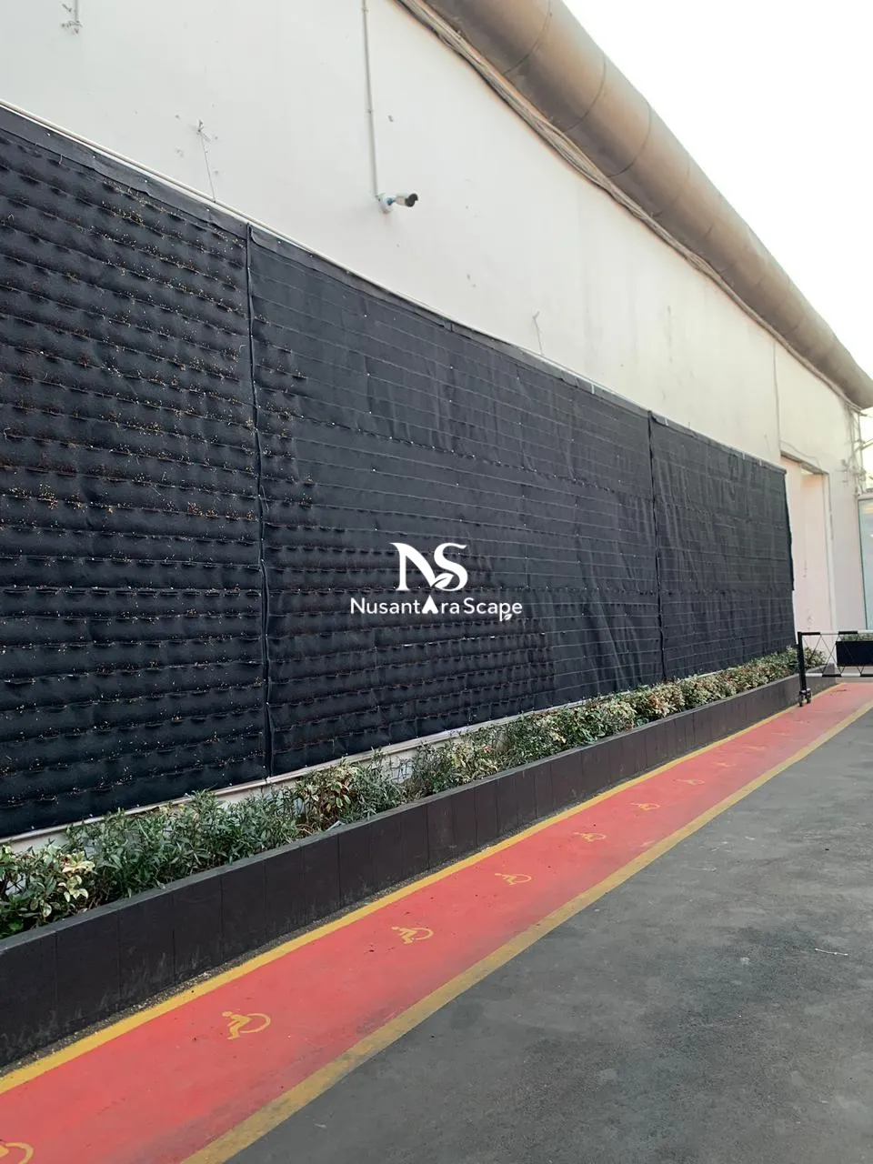 Proyek Vertical Garden Karpet di LAPAS NARKOTIKA CIPINANG - Foto Gallery 1
