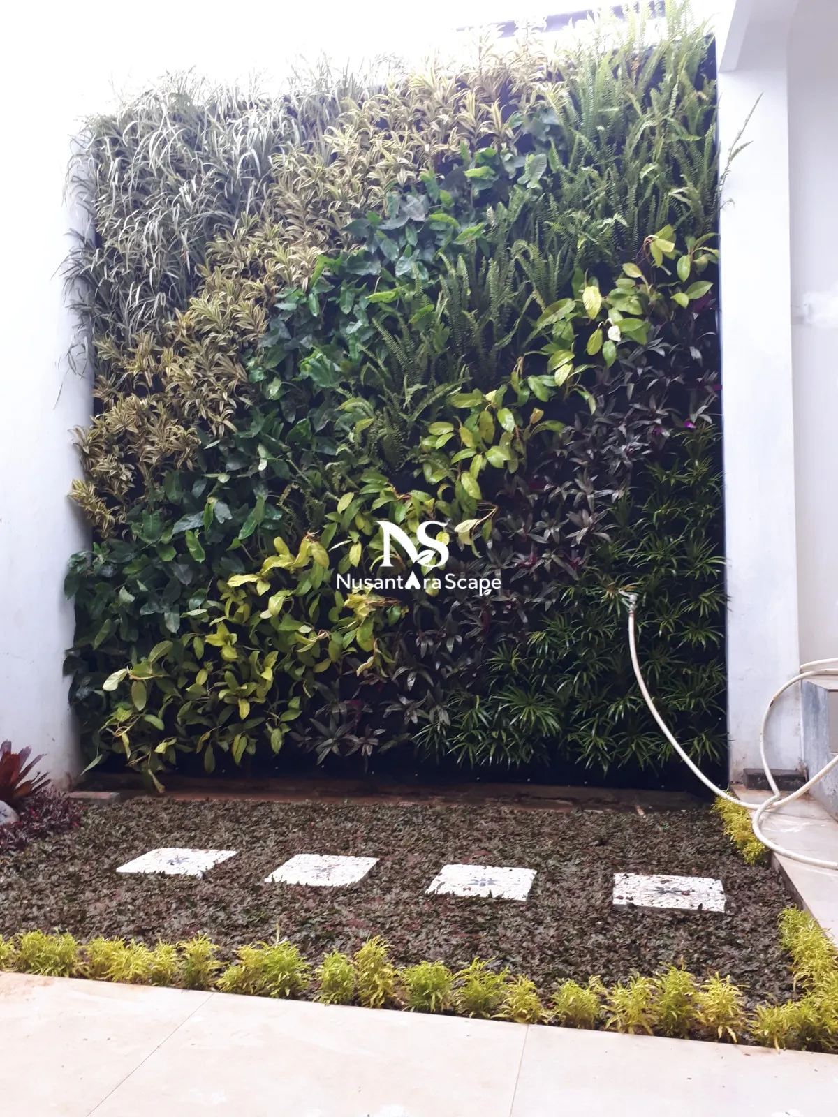 Proyek Vertical Garden Karpet Geotextile | Ibu Sarah - The Icon BSD - Foto Gallery 4