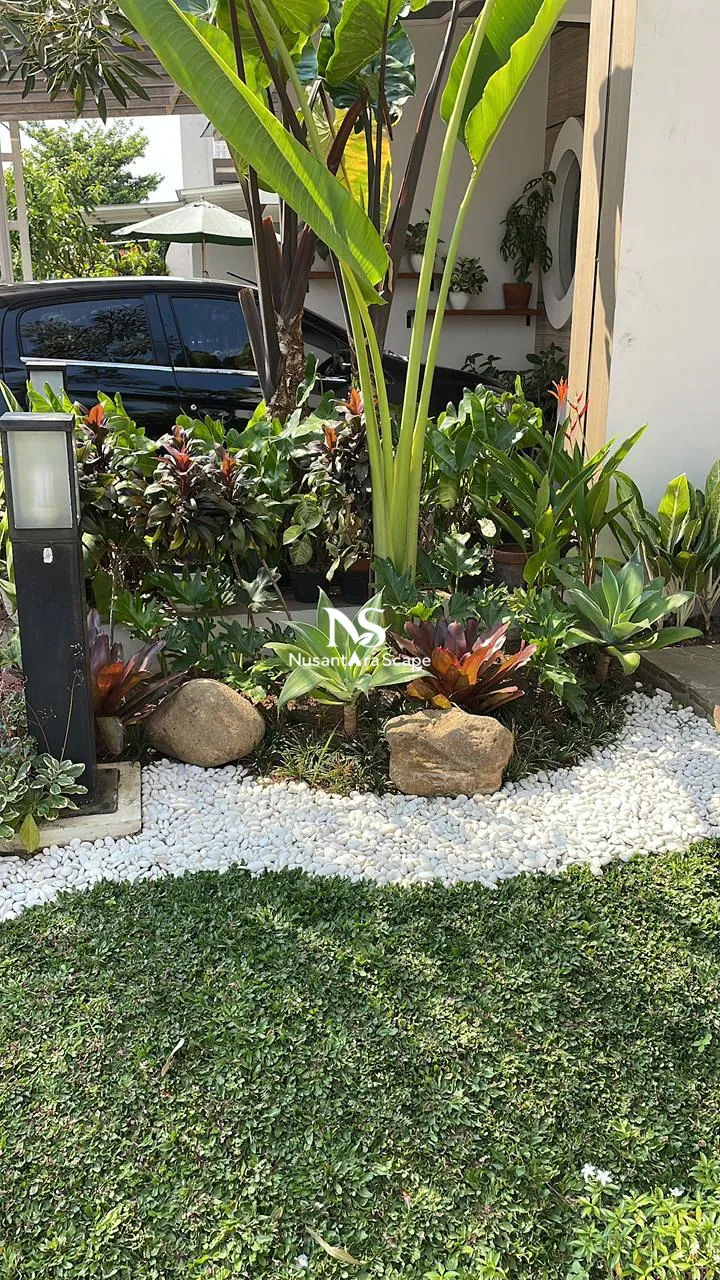Proyek Taman Tropical Minimalis - Rancamaya Golf Estate Bogor - Foto Gallery 5