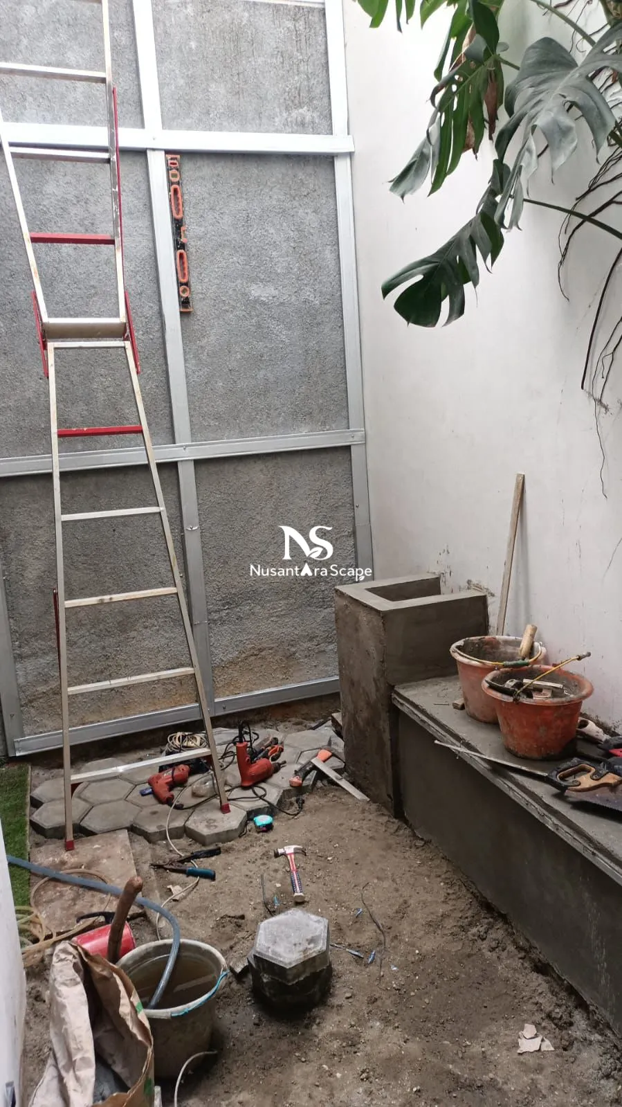 Proyek Vertical Garden Karpet Ibu Anatasya - Balboa Bintaro - Foto Gallery 8
