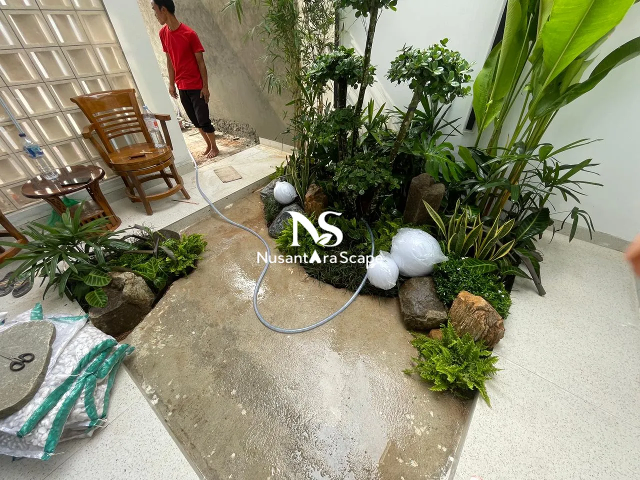 Proyek Tropical Dry Garden di Bintaro Tangerang - Foto Gallery 10