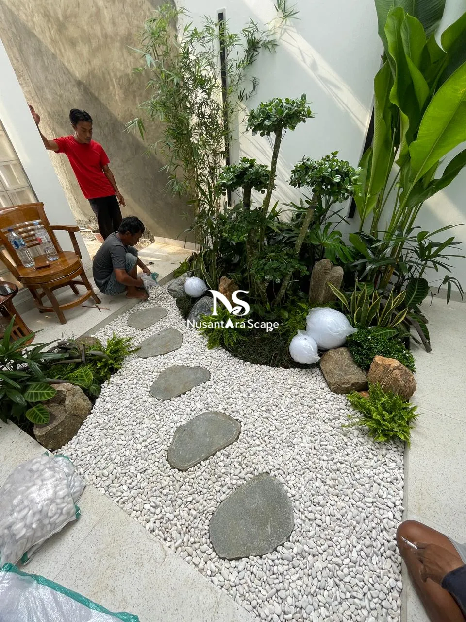 Proyek Tropical Dry Garden di Bintaro Tangerang - Foto Gallery 9
