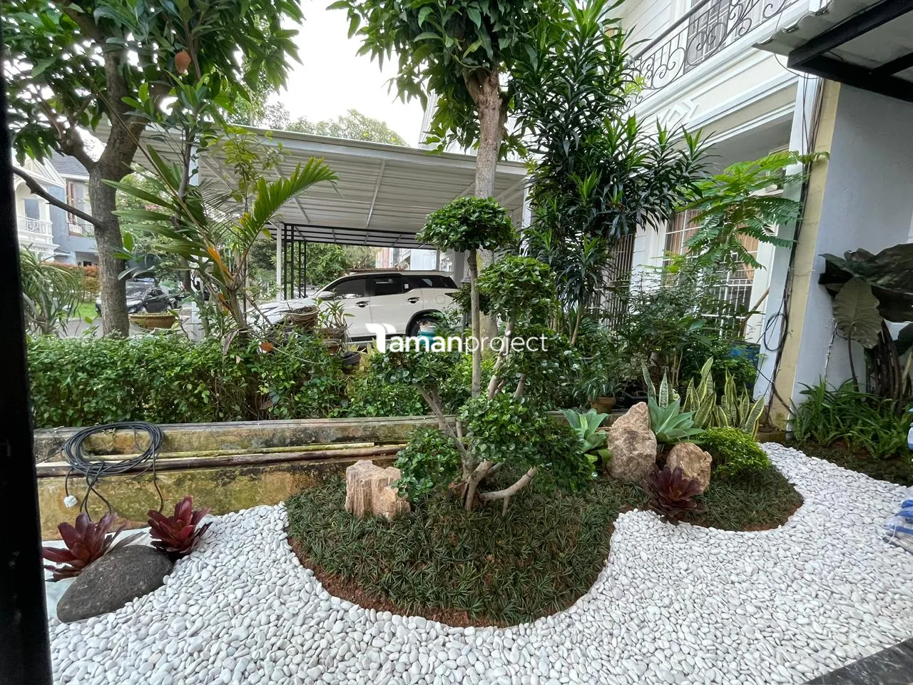 Proyek Zen Garden/ Taman Kering di BSD | Ibu Angela