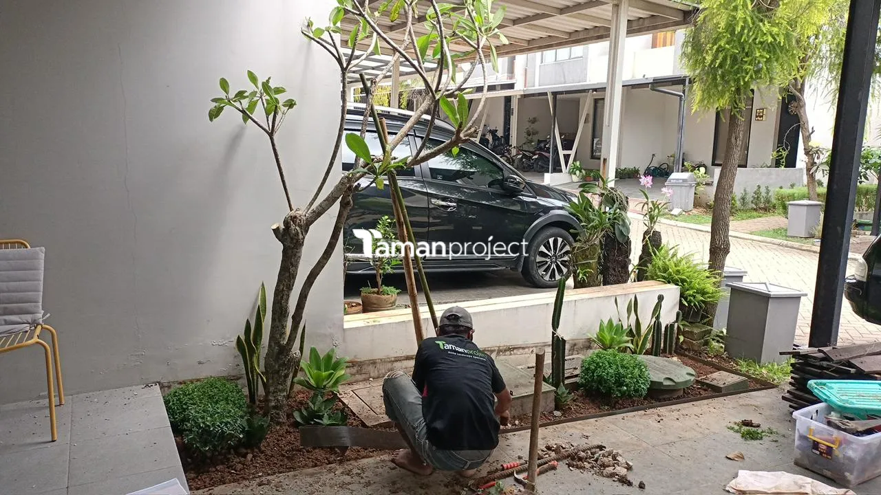 Proyek Taman Kering (Dry Garden) - Pak Wawan Bintaro