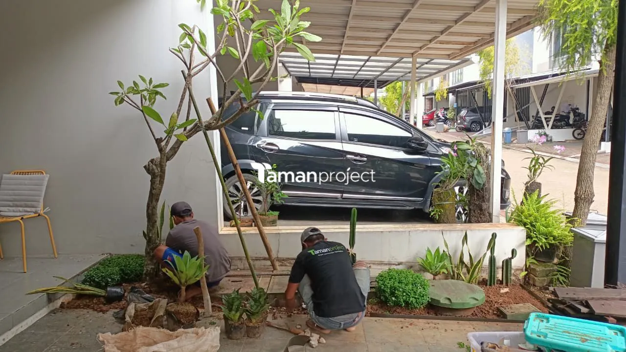 Proyek Taman Kering (Dry Garden) - Pak Wawan Bintaro