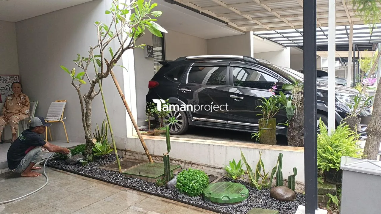 Proyek Taman Kering (Dry Garden) - Pak Wawan Bintaro