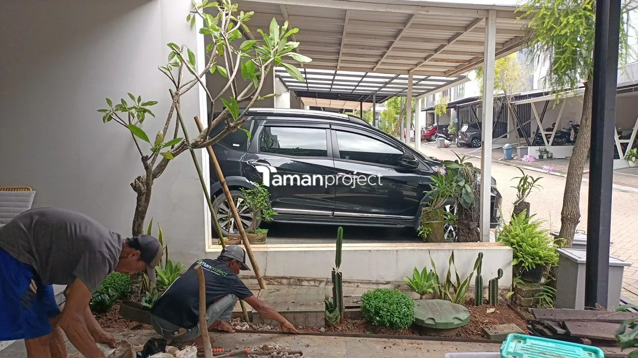 Proyek Taman Kering (Dry Garden) - Pak Wawan Bintaro