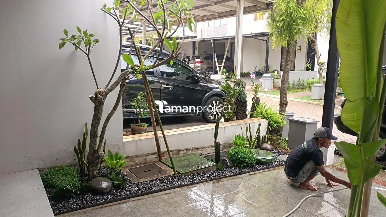 Proyek Taman Kering (Dry Garden) - Pak Wawan Bintaro