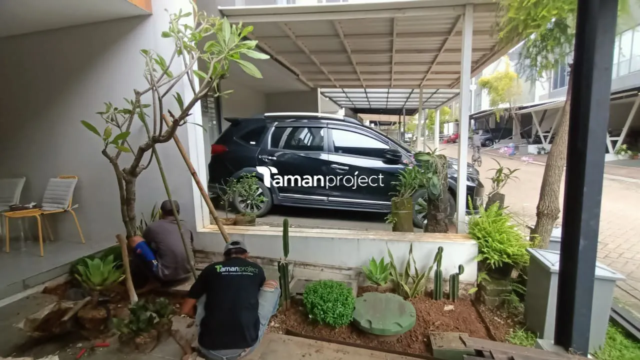 Proyek Taman Kering (Dry Garden) - Pak Wawan Bintaro