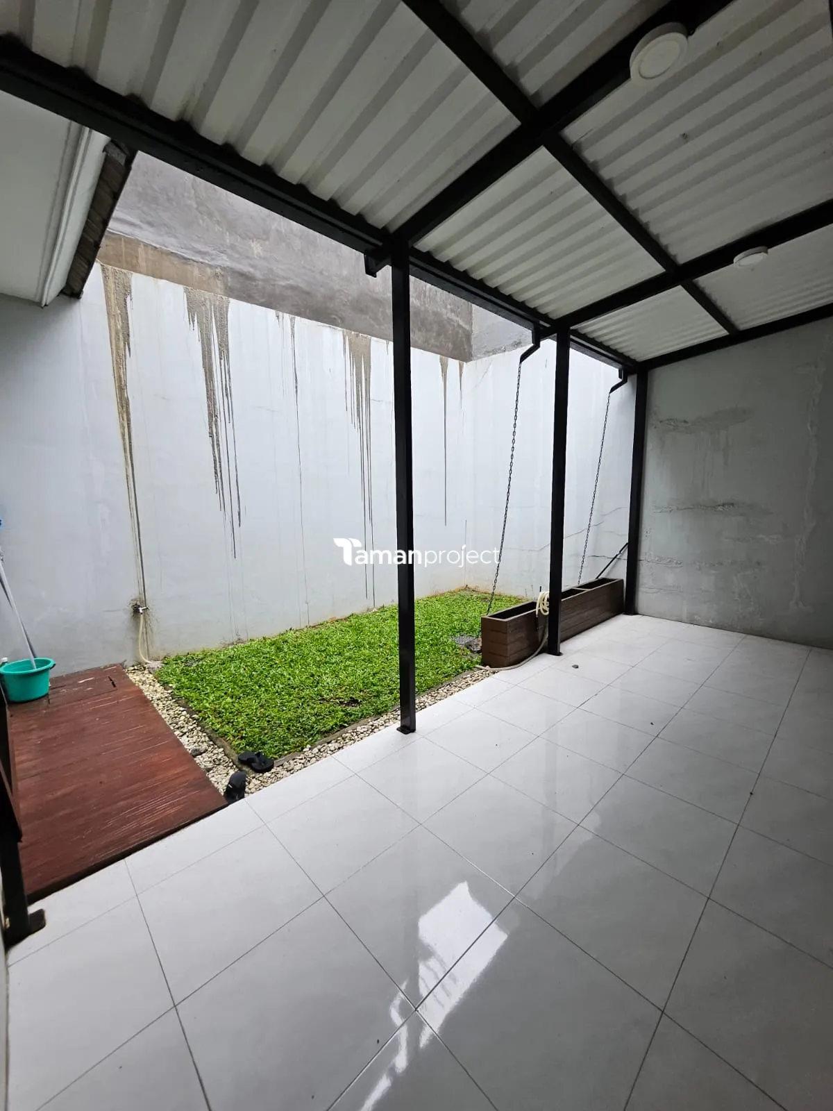 Proyek Taman Kering Tropical di Caspia BSD Pak Doni