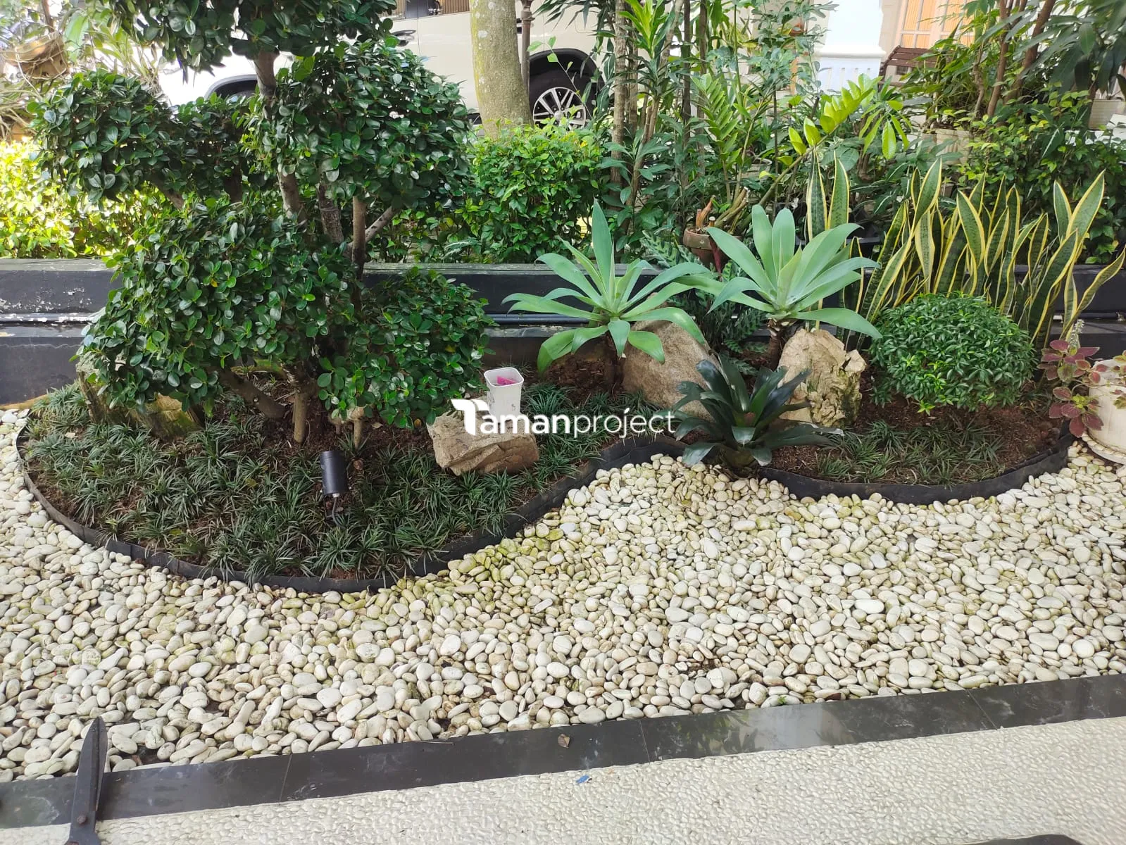 Proyek Perawatan Taman di Victoria River BSD Ibu Angela