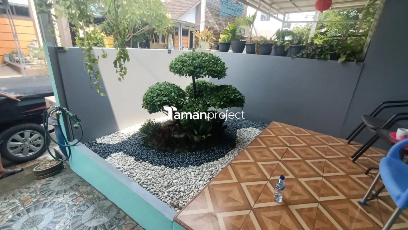 Proyek Taman Kering/ Zen Garden | Pak Fendi, Bekasi